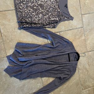 Eileen Fisher sweater set XL
